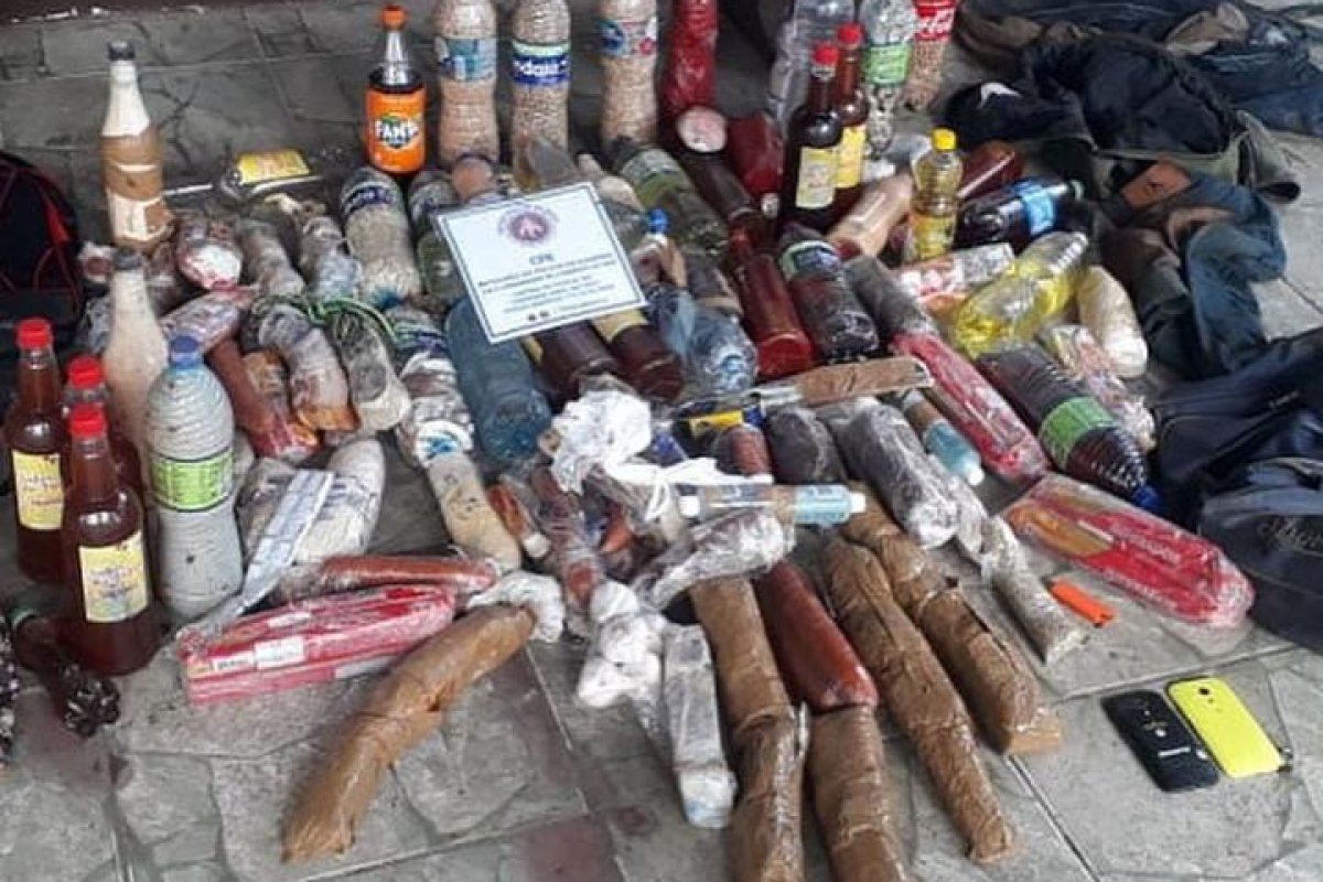 Policiais do Batalhão de Guarda apreendem materiais que seguiam para presídio em Salvador