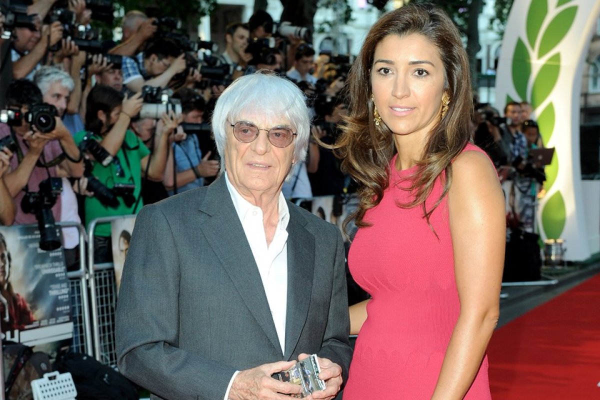 Aos 89 anos, ex-chefão da F1 celebra a chegada de mais um herdeiro com brasileira