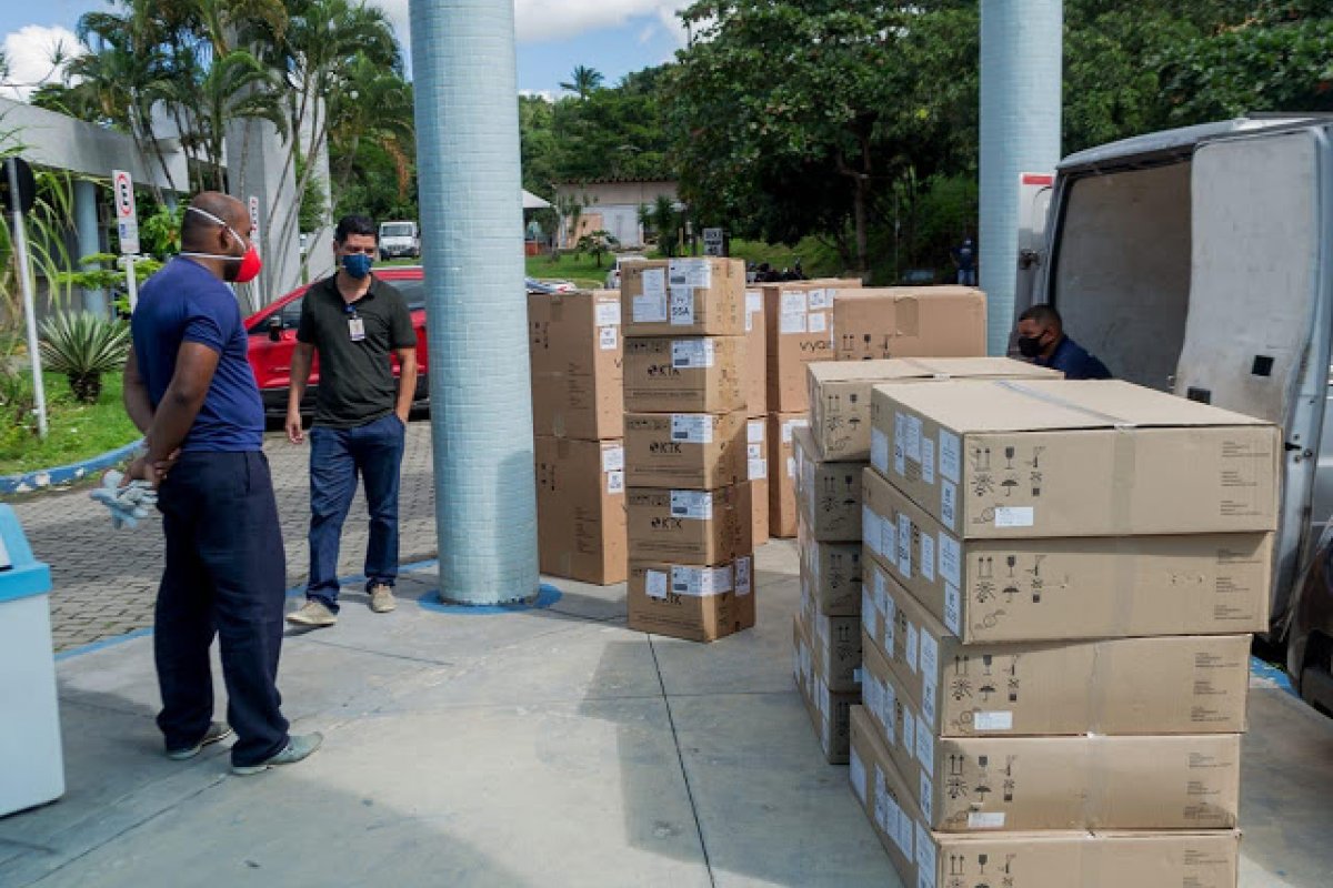 Itabuna recebe 15 respiradores doados pelo Ministério da Saúde