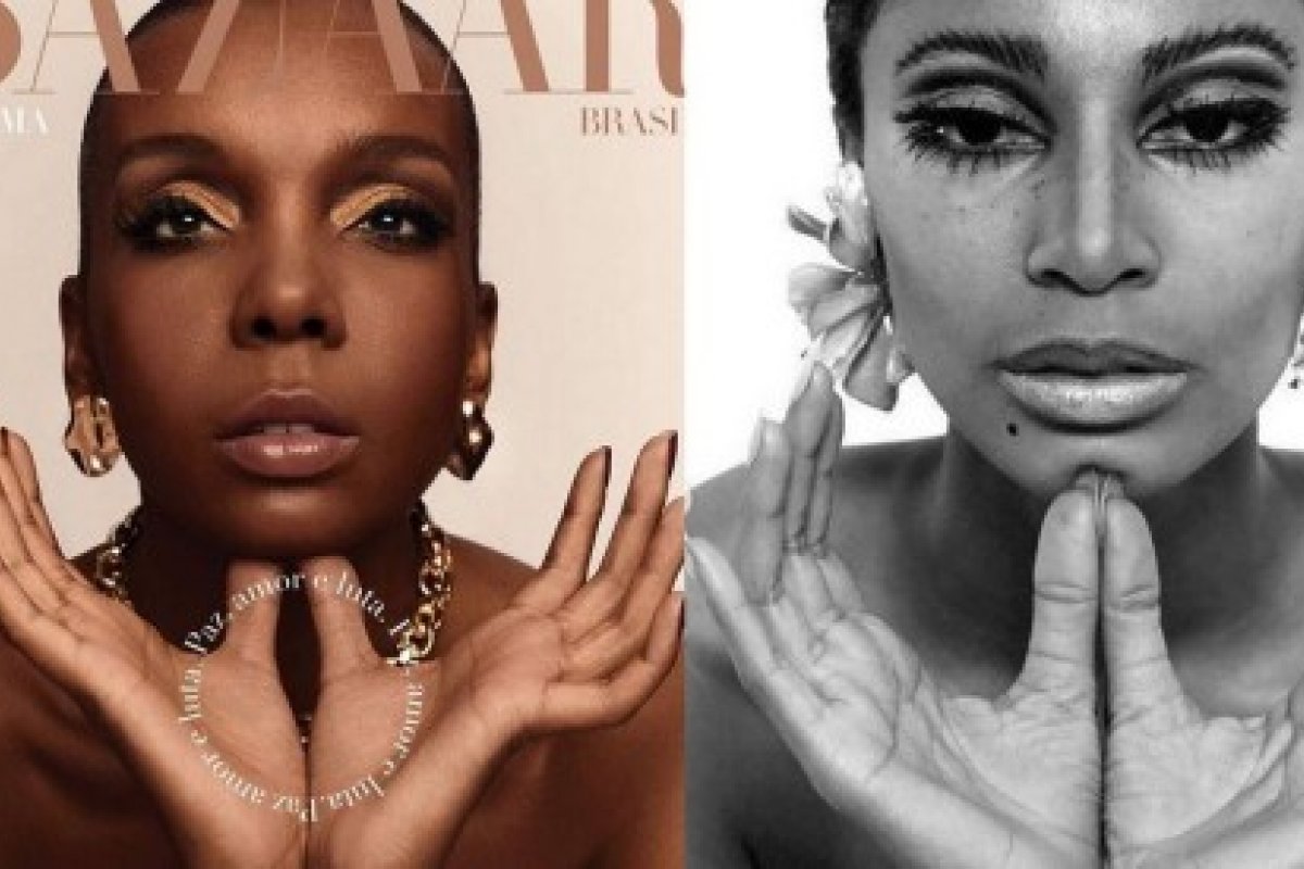 Thelminha Assis reproduz foto da primeira modelo negra a ser capa da 'Vogue' em 1966