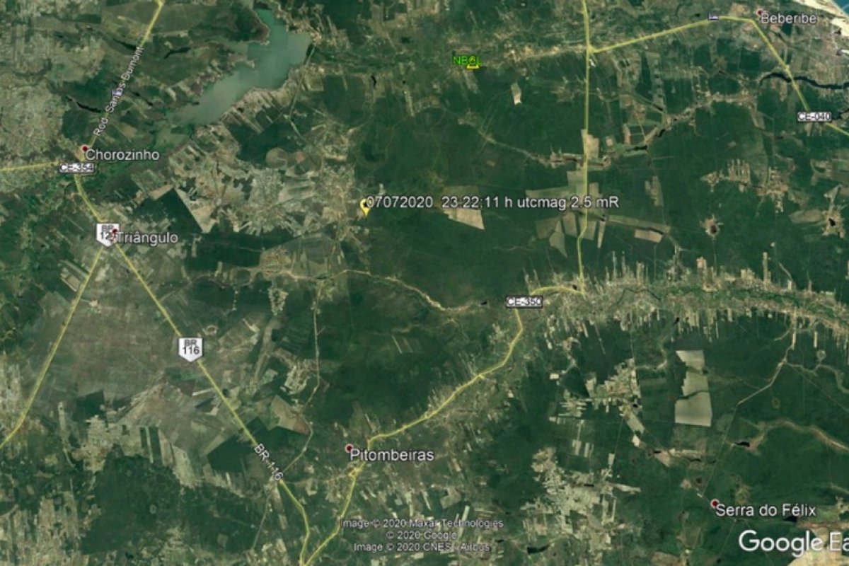 Fortaleza é atingida por tremor grau 2.5 na escala Richter