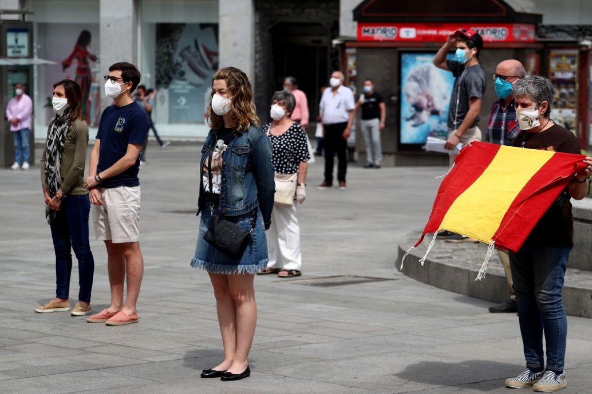 Espanha registra 257 novos casos da Covid-19 nas últimas 24 horas