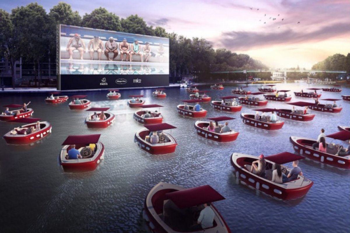 Paris ganhará temporada de cinema flutuante
