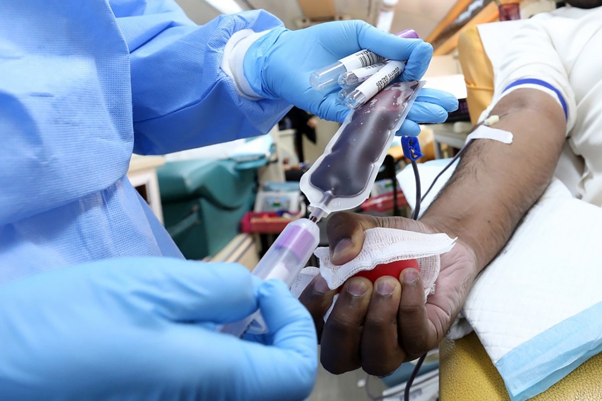 Doar sangue sem restrição e com testagem