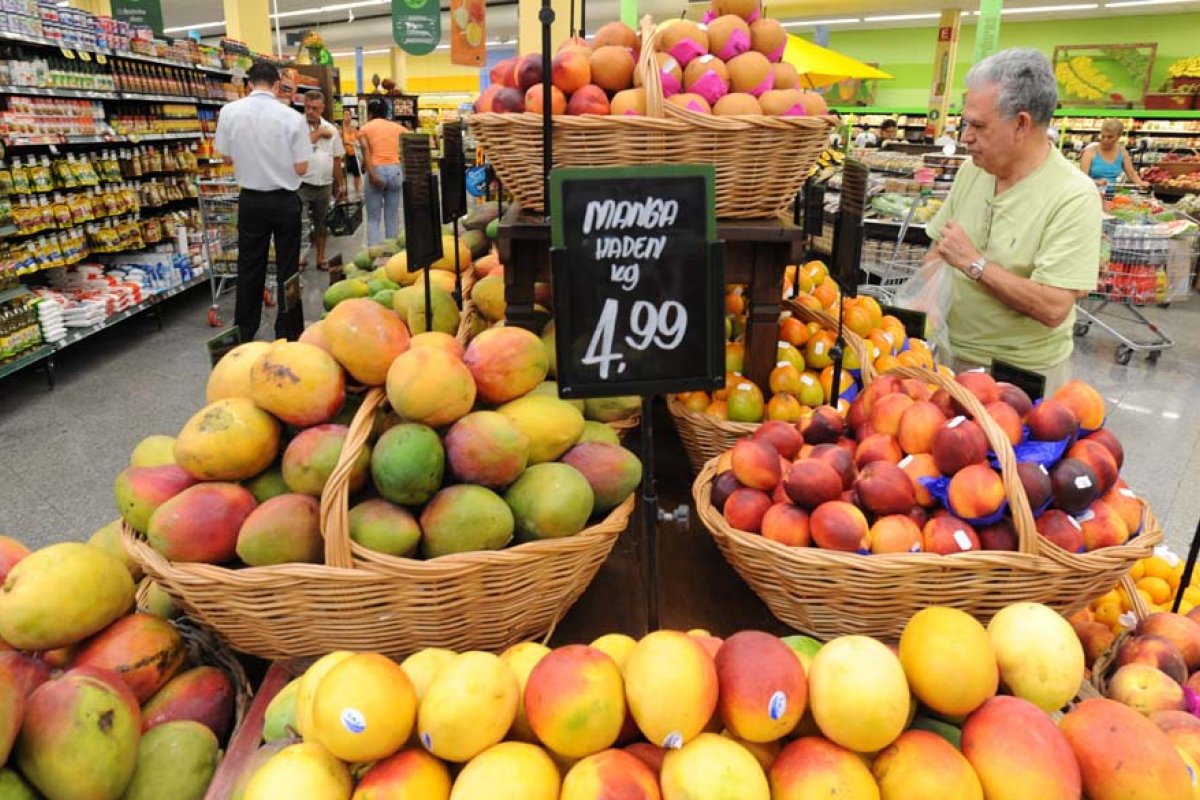 IBGE: Preço dos alimentos sobe três vezes mais do que inflação em um ano