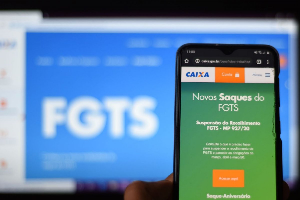Caixa libera novos saques do FGTS nesta segunda