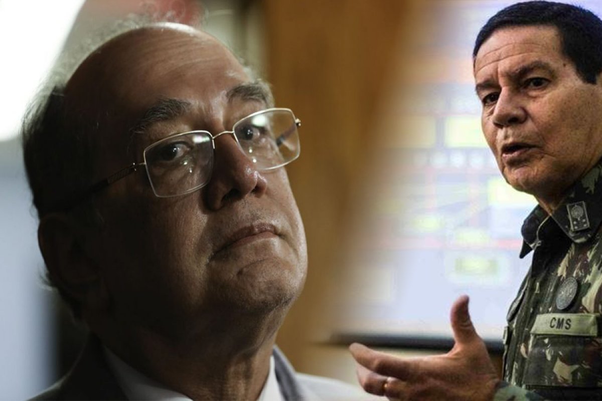'Foi infeliz', diz Mourão sobre declaração de Gilmar Mendes