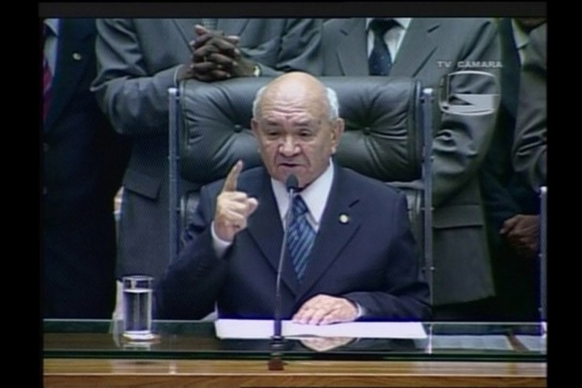 Morre o ex-presidente da Câmara dos Deputados, Severino Cavalcanti
