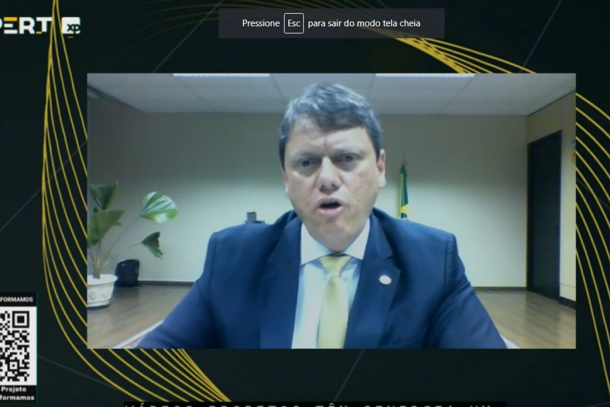 "O Plano Pró-Brasil mira nas reformas estruturantes do país", diz ministro da Infraestrutura