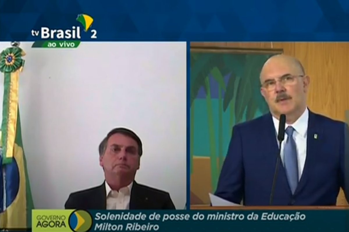 O compromisso que assumo hoje está bem firmado em valores constitucionais e laicos, diz Milton Ribeiro ao tomar posse no MEC