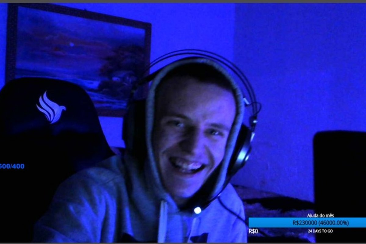 Streamer brasileiro recebeu doação anônima de quase R$ 1 milhão