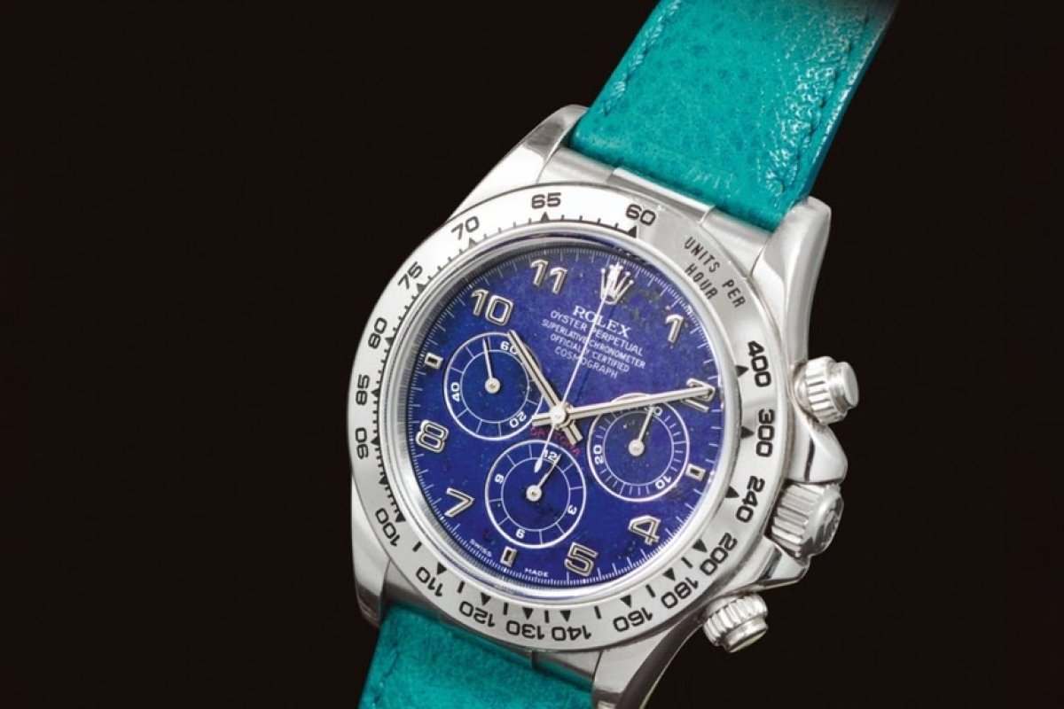 Rolex Daytona é arrematado em leilão por USD 3,27 milhões