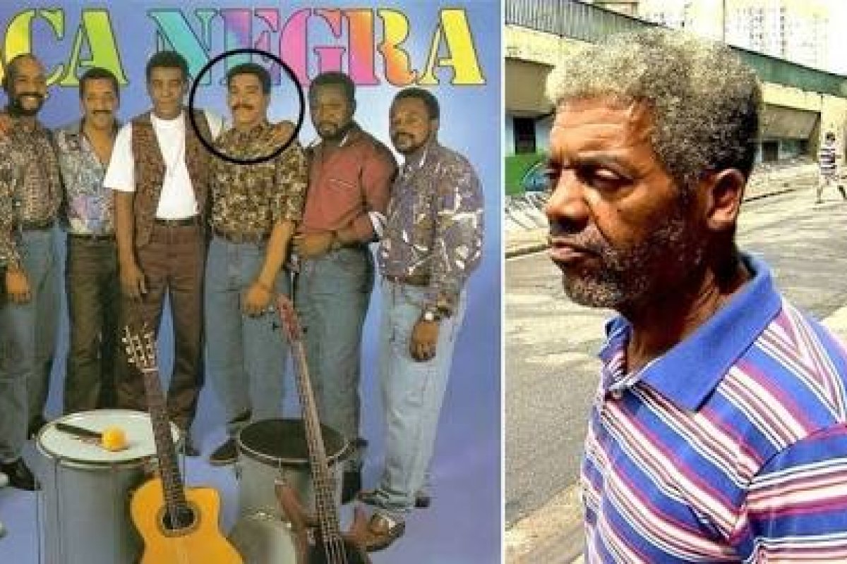 Tristeza: Ex-músico do Raça Negra volta às ruas