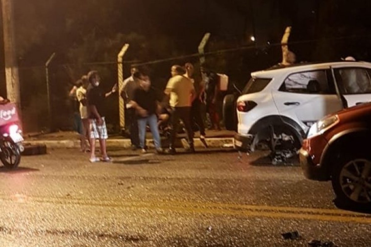 Veja Vídeo: Ciclista é atropelado por motorista alcoolizado