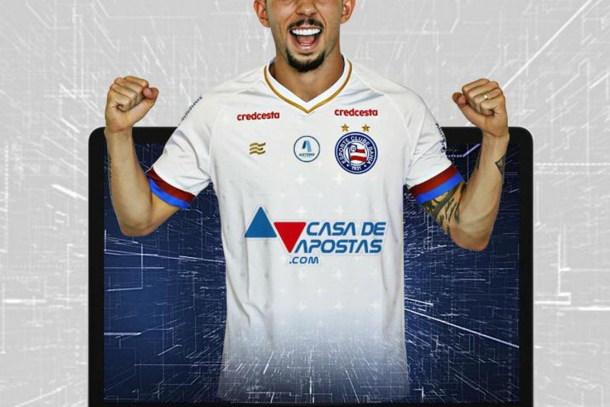 Bahia anuncia Casa de Apostas como novo patrocinador