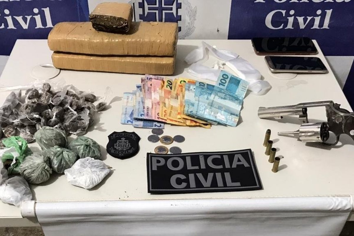 Operação policial localiza quatro suspeitos de tráfico de drogas no sul da Bahia