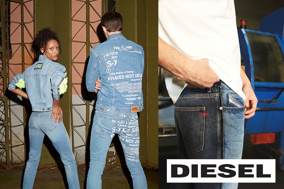 Diesel se une a empresa sueca para criar jeans que elimina 99% dos vírus