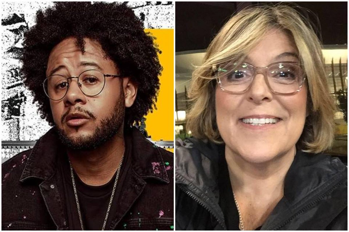 Barbara Gancia solta o verbo contra Emicida após comentário: “Bostinha sem senso de humor”