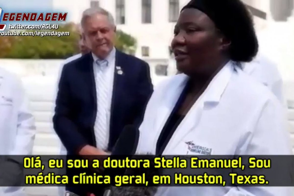 Veja vídeo: médica africana faz discurso a favor do tratamento precoce com hidroxicloroquina para Covid-19