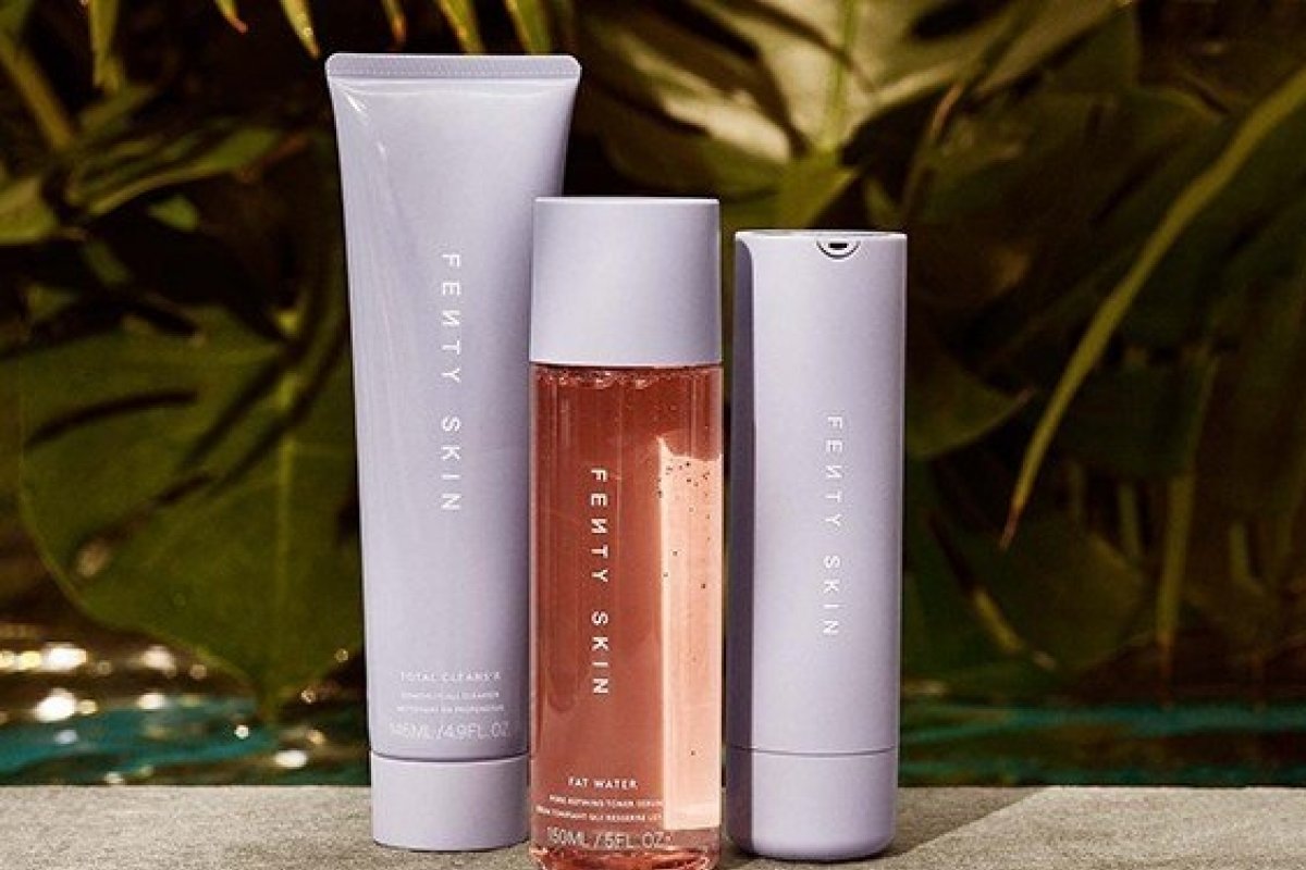 Fenty Skin, marca da cantora Rihanna, apresenta detalhes de seus produtos