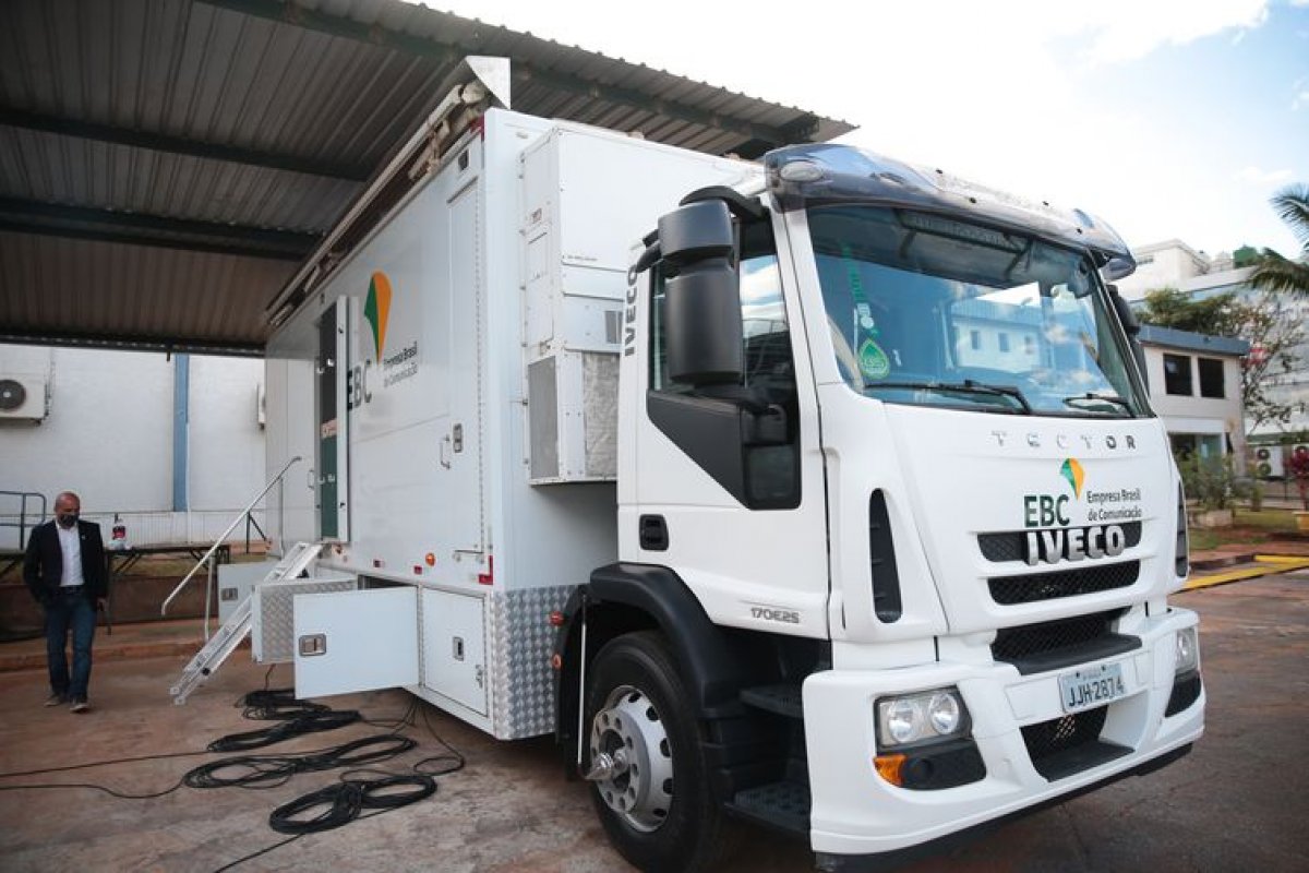 EBC ganha unidade móvel para transmissão de grandes eventos