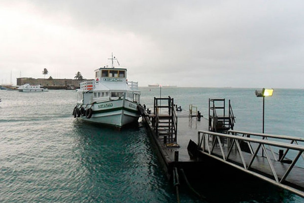 Com ventos fortes, travessia entre Salvador e Mar Grande está suspensa nesta segunda (03)