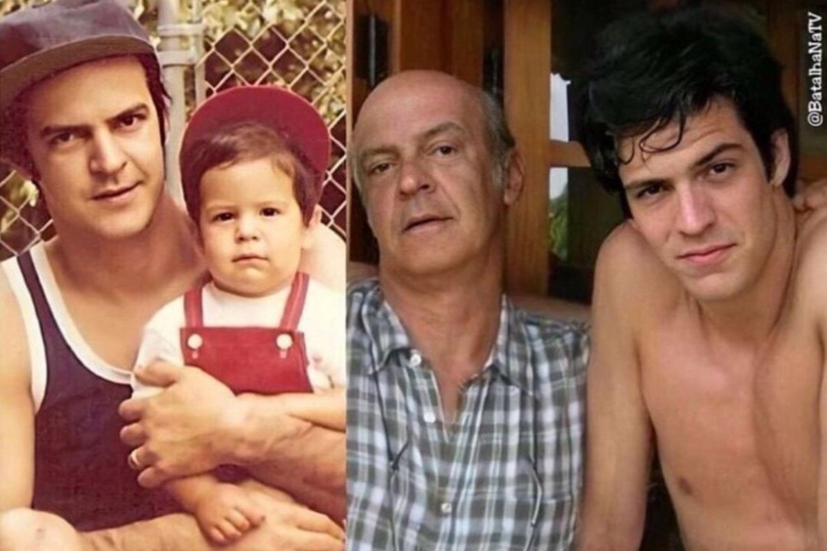 Semelhança de Mateus Solano com o pai agita a web: “Parece um episódio de Dark”