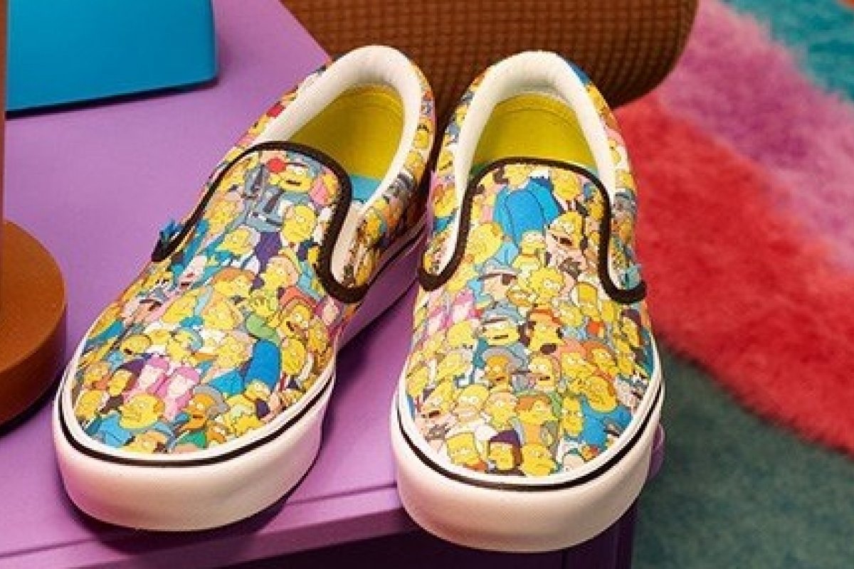 Com peças super coloridas, Vans lança coleção de ‘Os Simpsons’