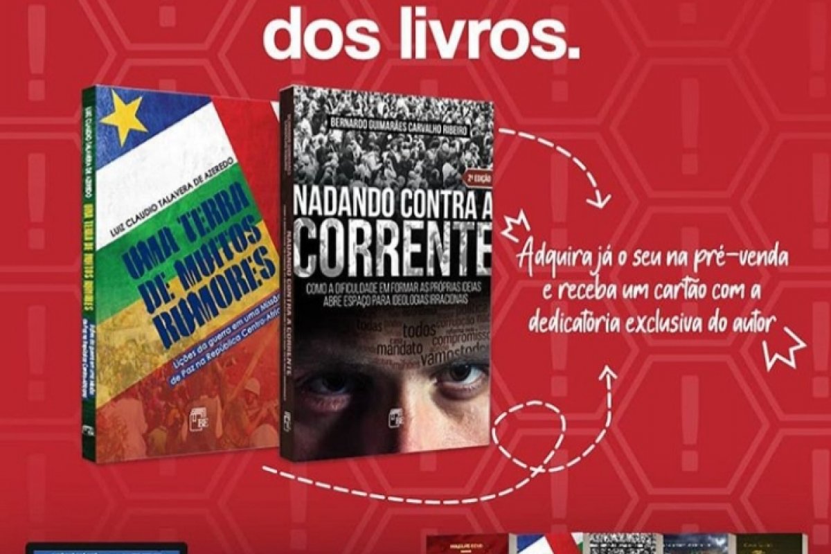 Biblioteca do Exército promove 1º lançamento virtual de livros