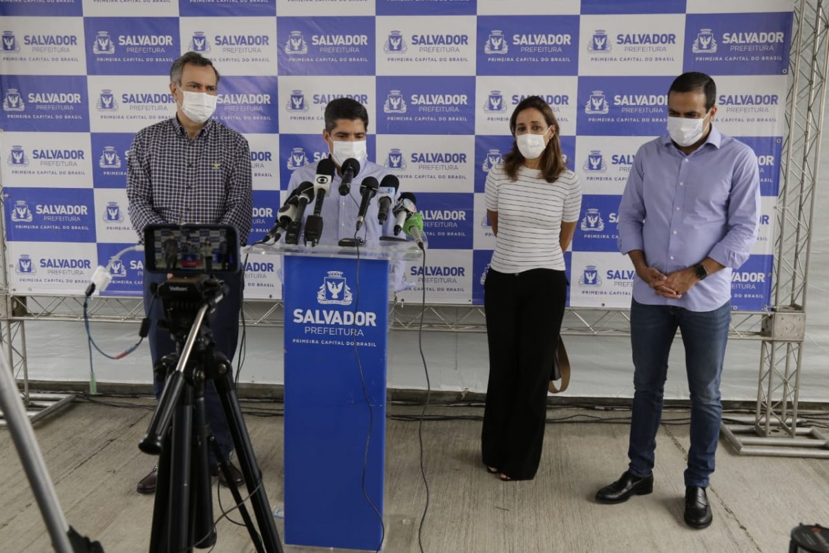 Prefeitura diz que taxa de contágio de Covid-19 em Salvador está em 0,5%