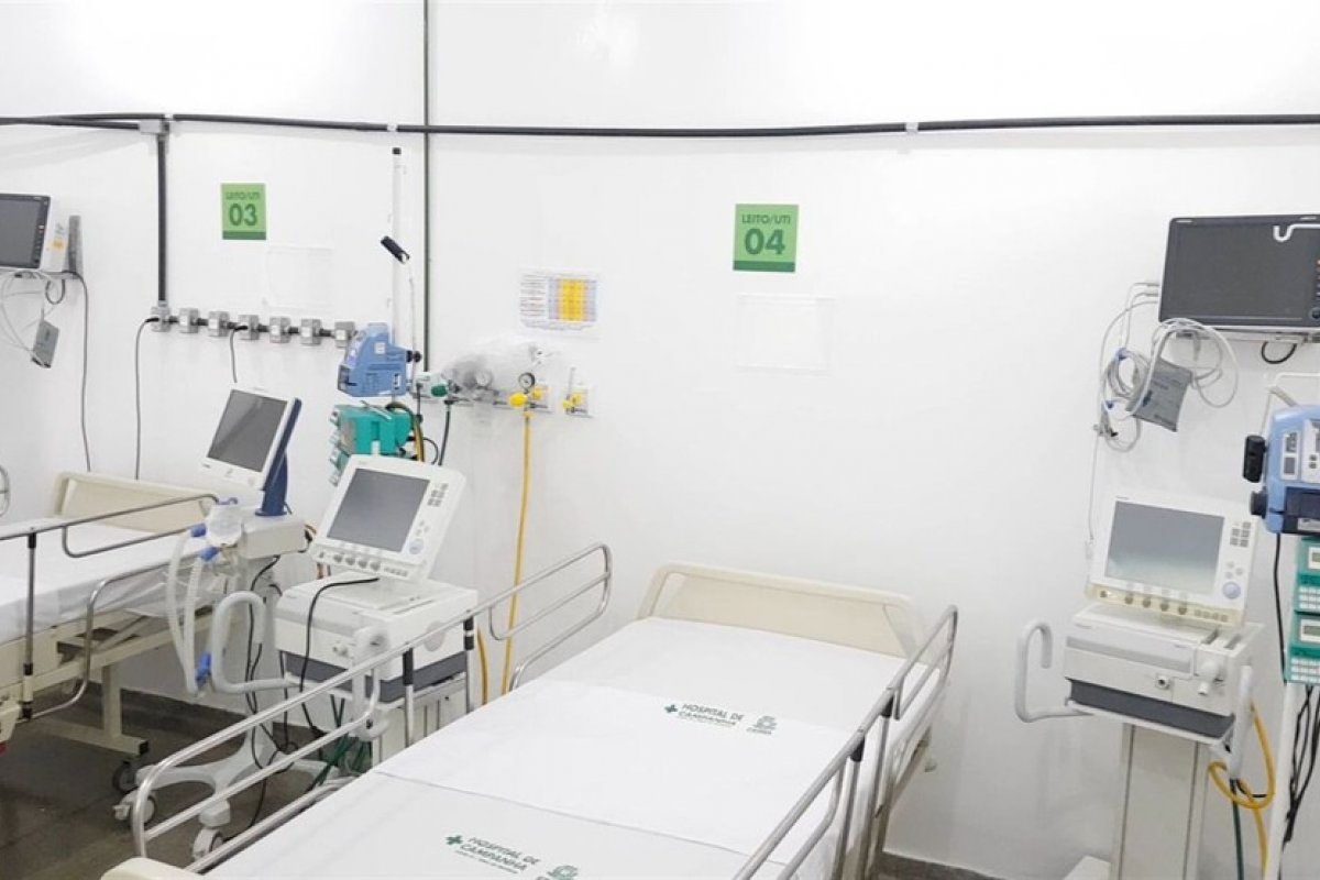 Hospital de Campanha de Feira de Santana registra 39% na taxa de ocupação de leitos UTI
