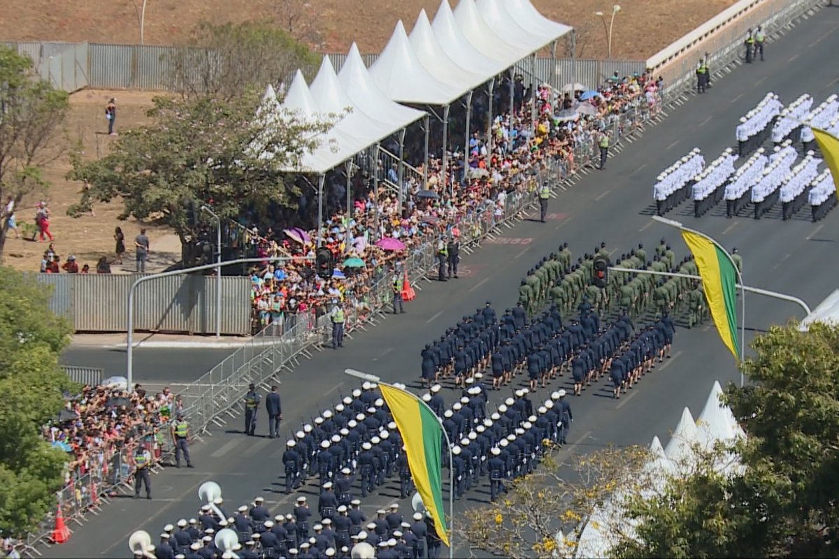 Desfile da independência em Brasília é cancelado por causa da Covid-19