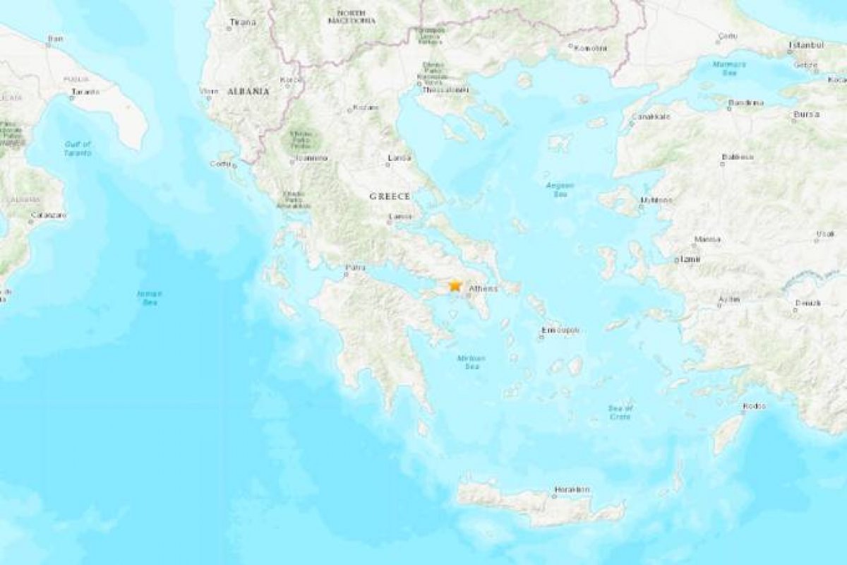 Tremor de 5,1 graus atinge a capital da Grécia