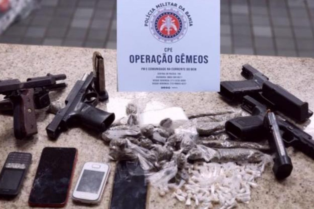 Operação Gêmeos da PM desmonta parte de facção em Saramandaia