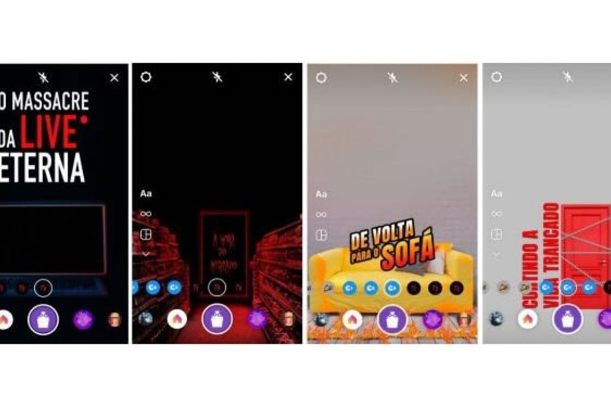 Movimento #JuntosPeloCinema lança filtros divertidos no Facebook e Instagram