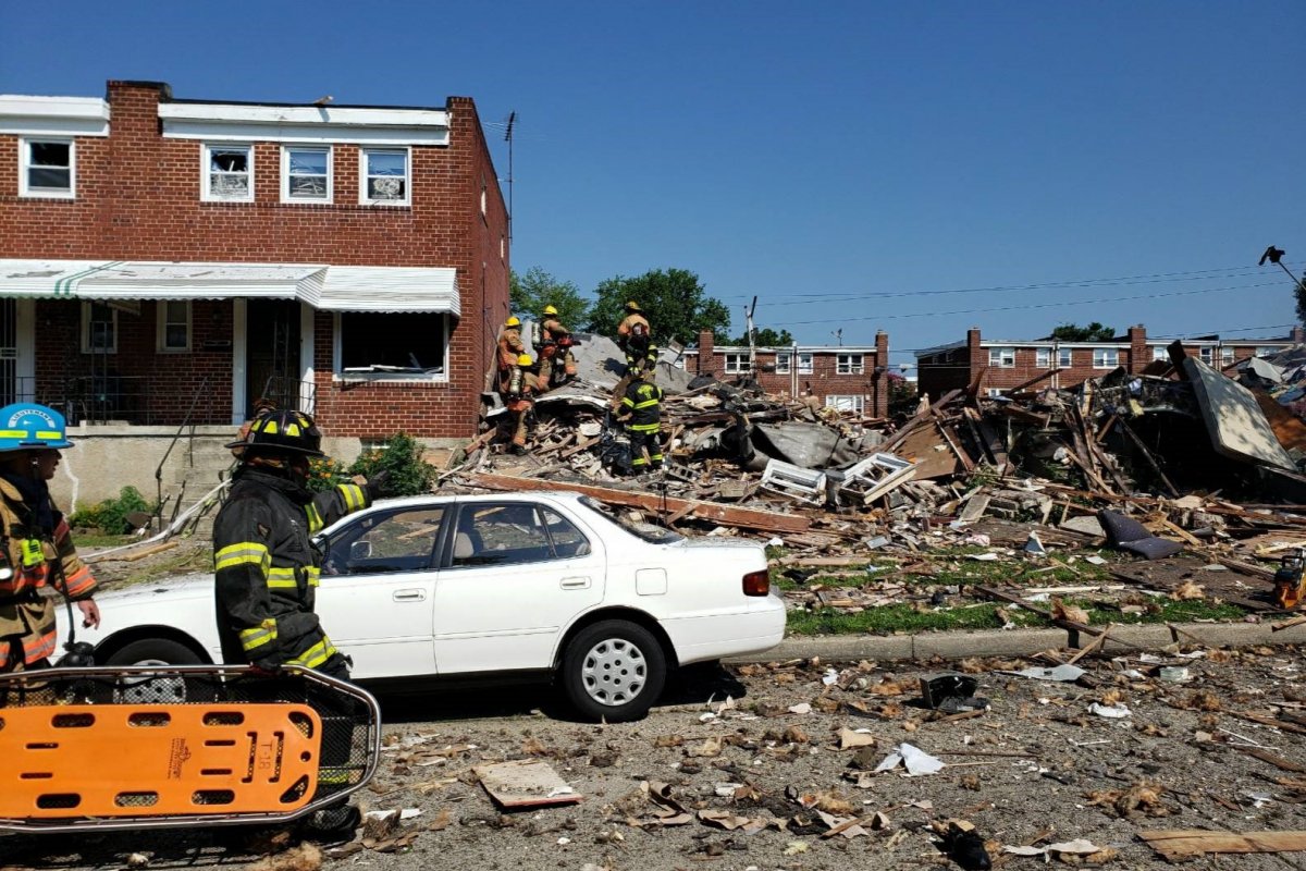Explosão em Baltimore, nos Estados Unidos, deixa pessoas feridas