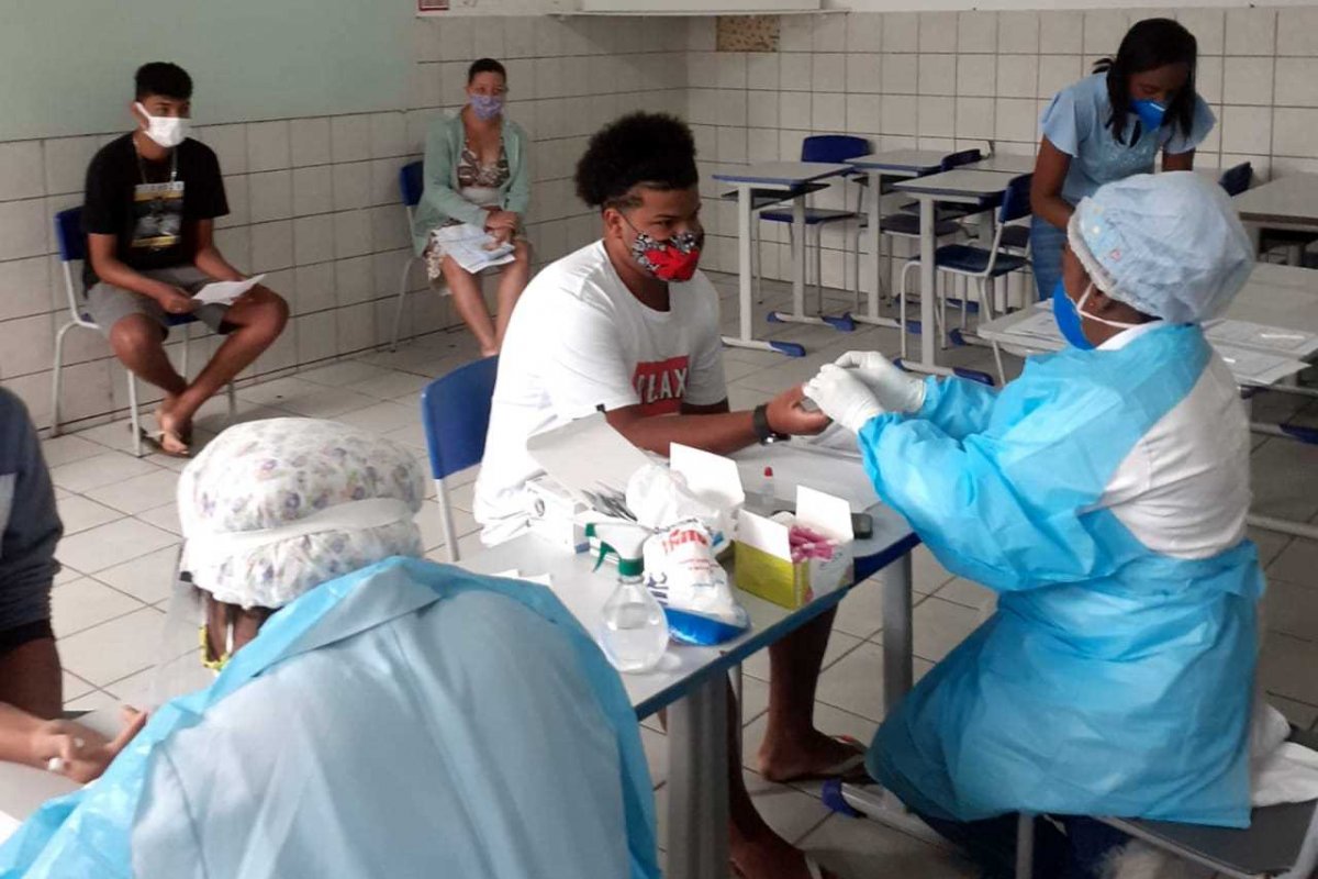 Mais de 24 mil pessoas devem ser testadas para novo coronavírus nas escolas estaduais de Ilhéus e Itabuna