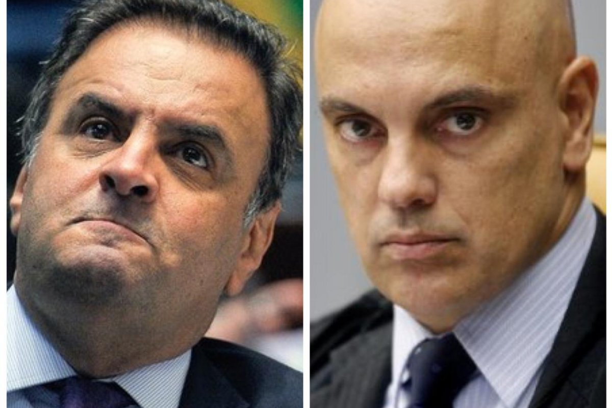 Moraes suspende depoimento de Aécio em inquérito sobre sede do governo mineiro 