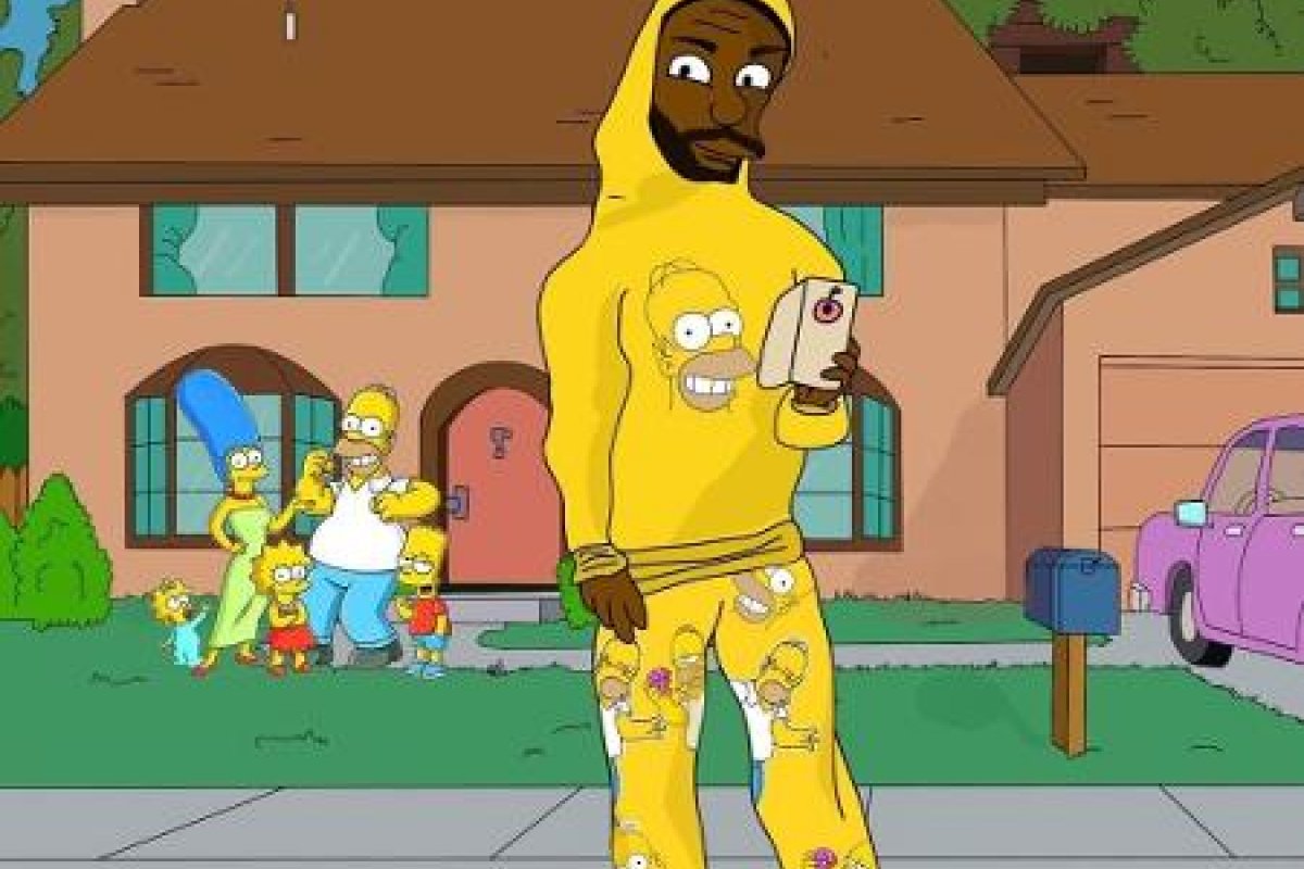 Lázaro Ramos aparece como personagem de Os Simpsons