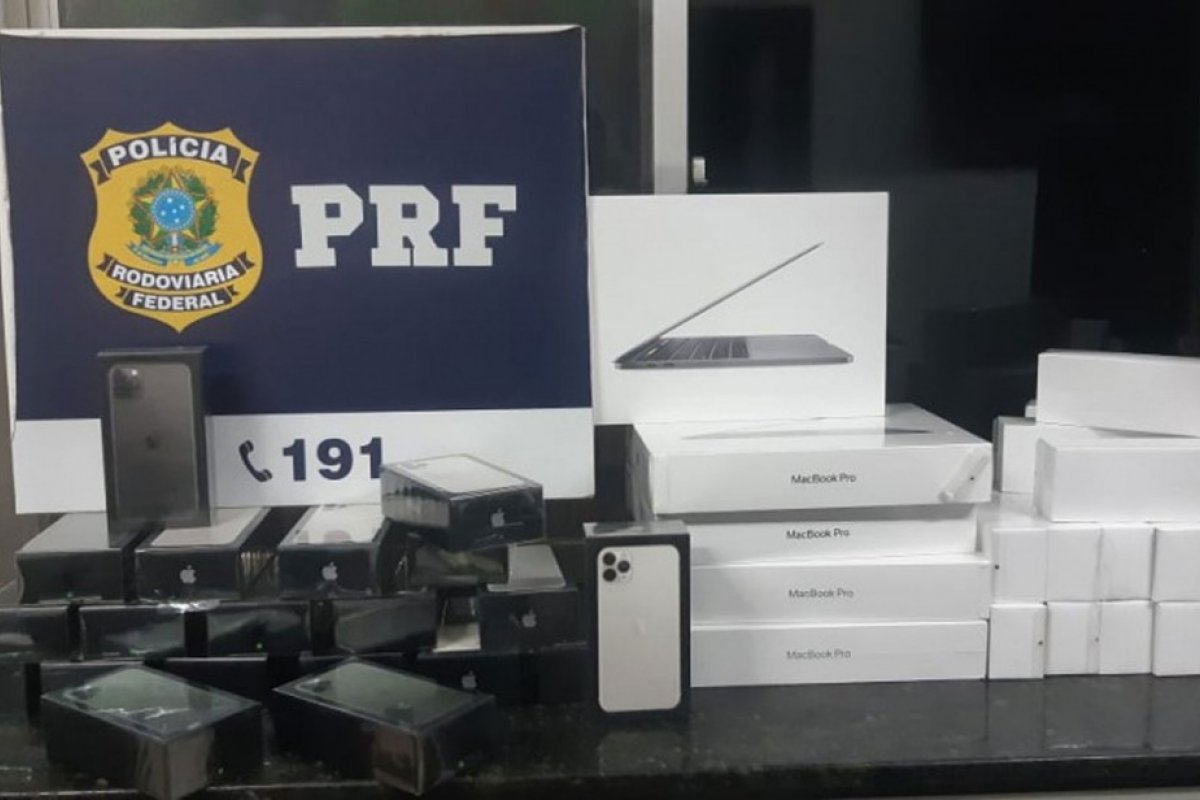 Carga de eletrônicos é apreendida em Barreiras, oeste da Bahia