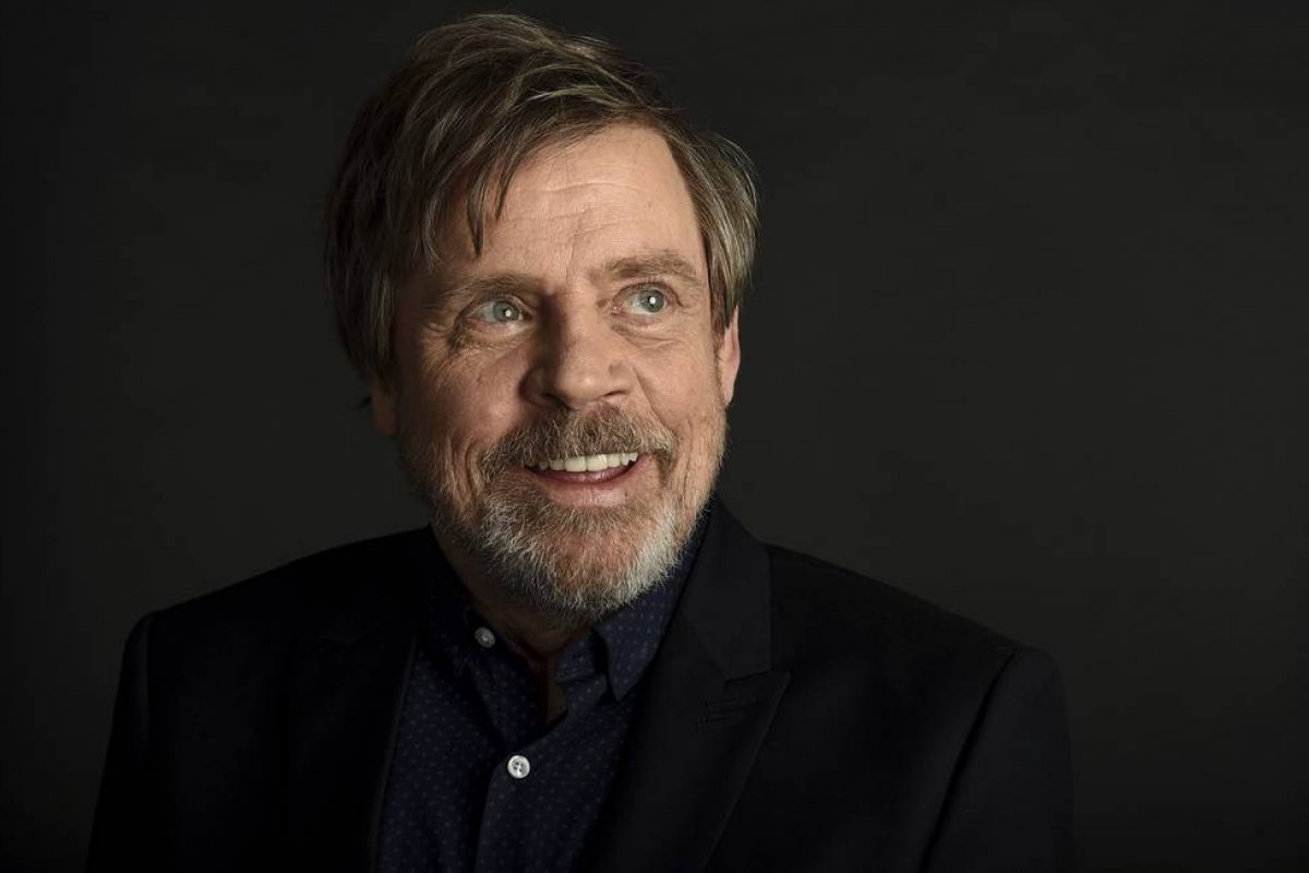 Mark Hamill recebe prêmio durante San Diego Comic Con
