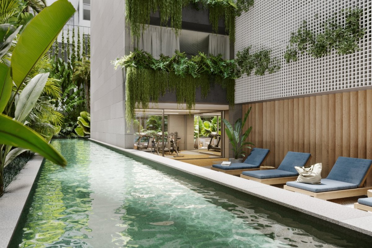 Último terreno da orla de Copacabana dará lugar a prédio de luxo com piscina semi olímpica