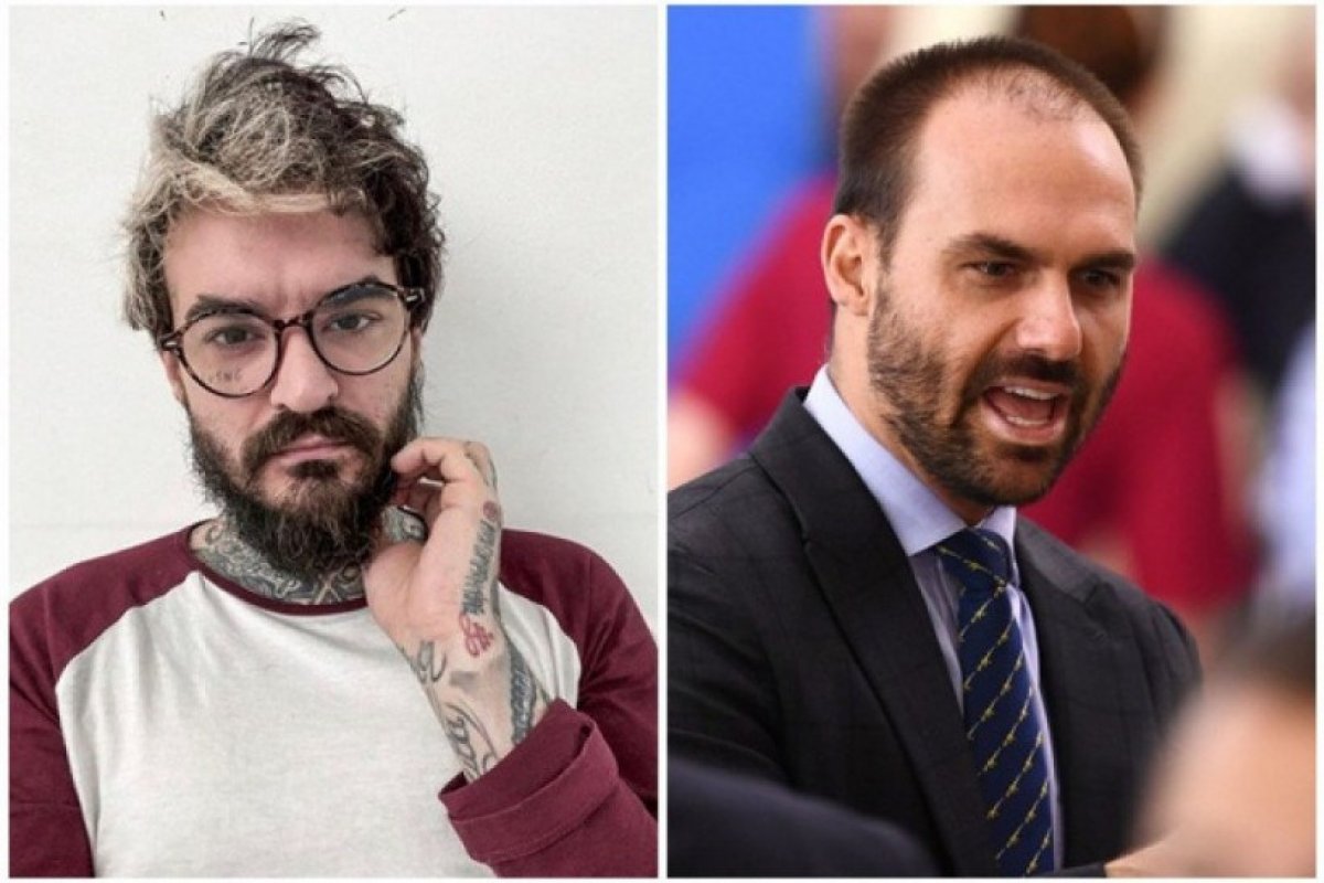 Juiz condena PC Siqueira a indenizar Eduardo Bolsonaro