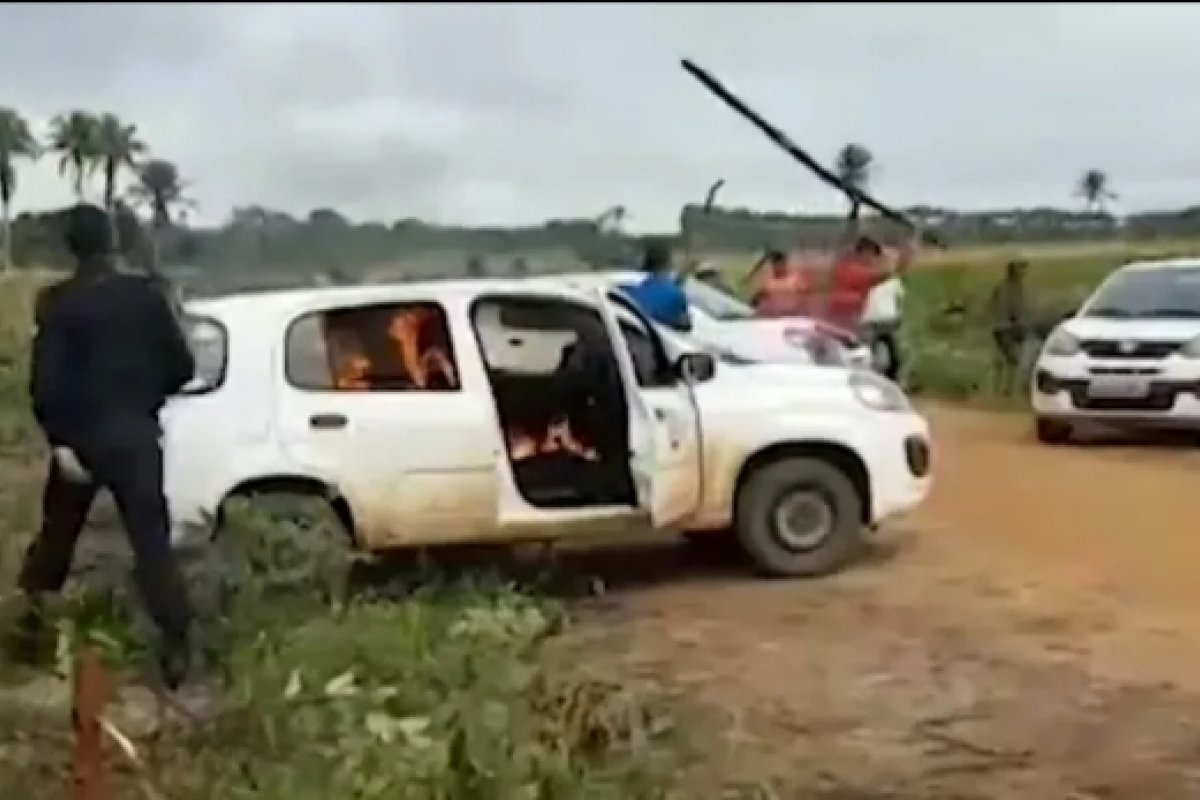 Nove pessoas são presas acusadas de invasão à fazenda, no sul da Bahia