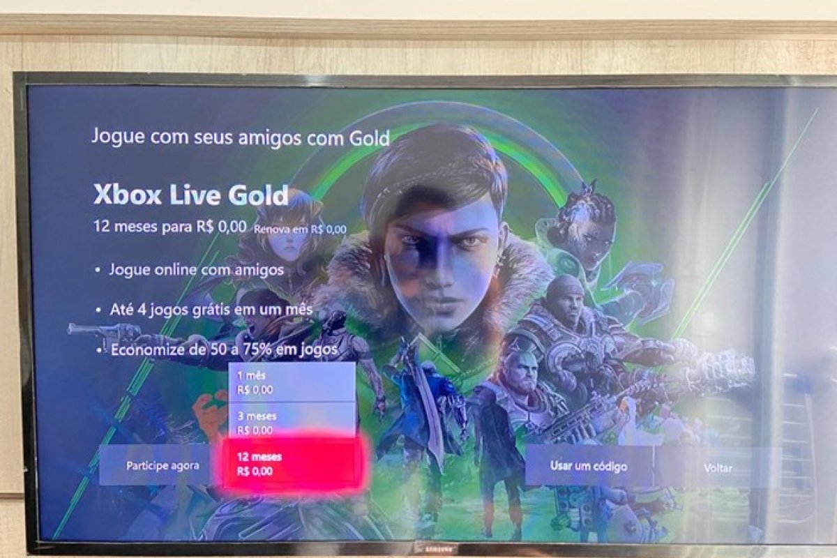Falha na Xbox Live permitiu assinaturas por 12 meses grátis