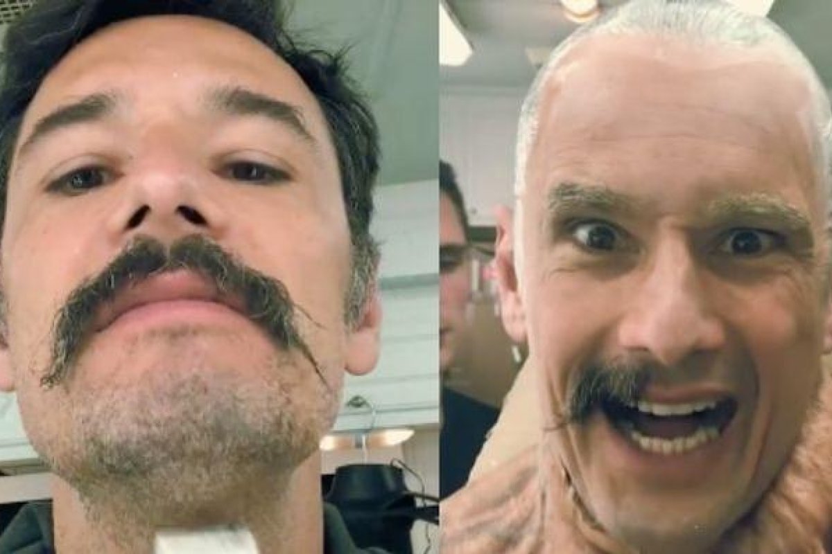Rodrigo Santoro mostra transformação impressionante para filme