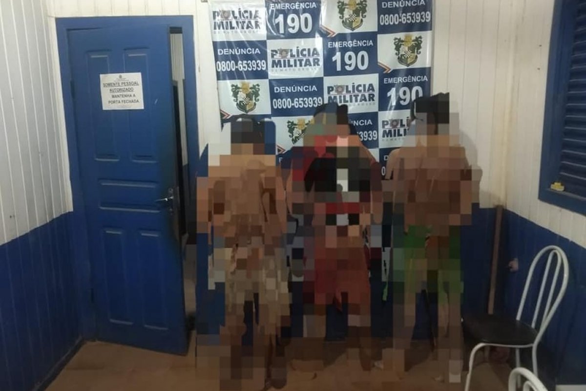 PM prende três homens suspeitos de estupro de adolescentes de 12 e 13 anos