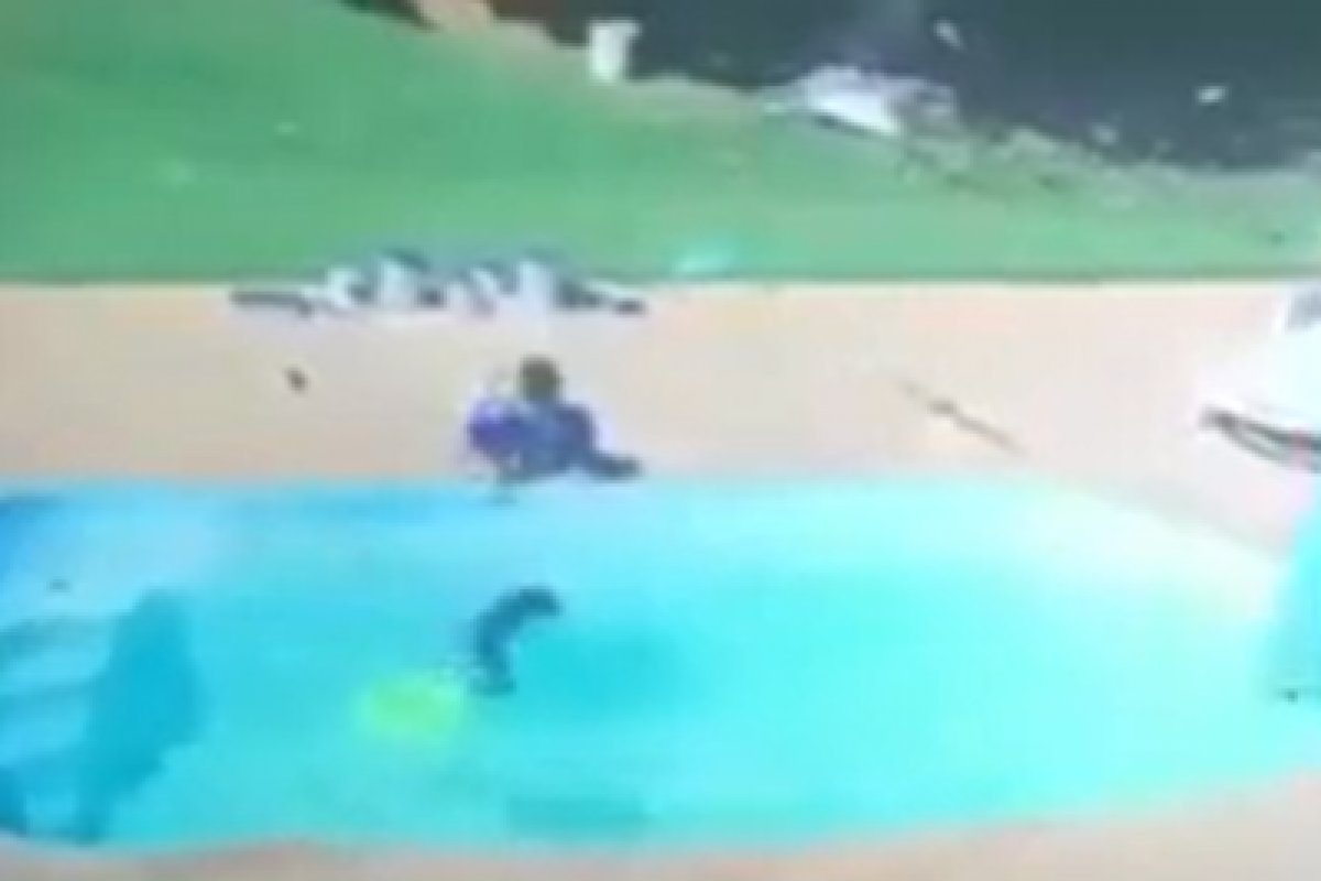 Vídeo: Menino de três anos salva amigo de afogamento em piscina