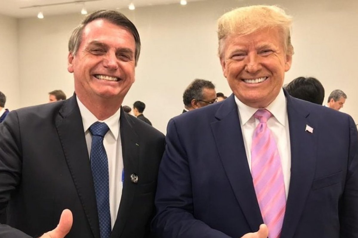 Bolsonaro aparece em vídeo para campanha de reeleição de Trump