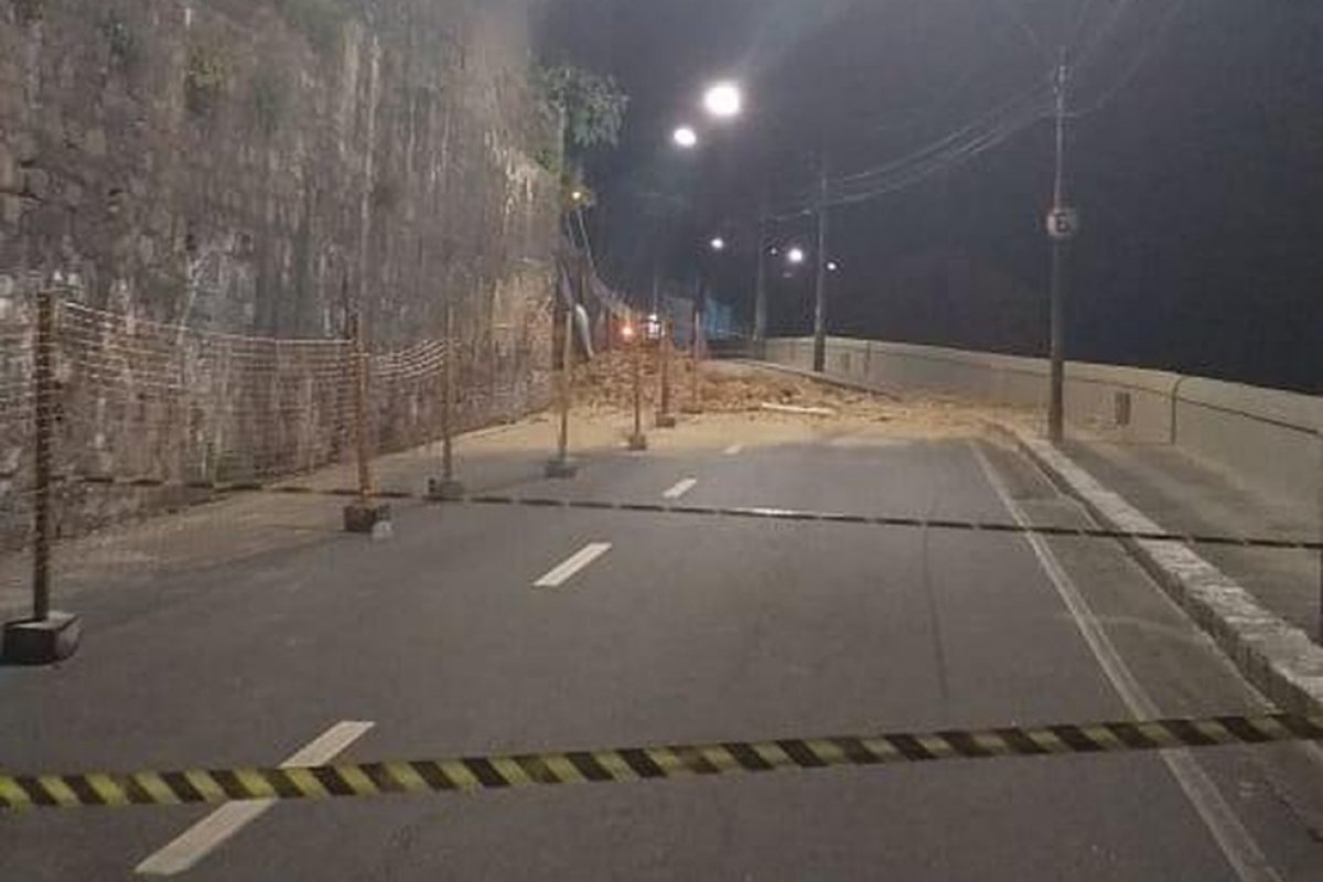 Ladeira da Montanha deve ser parcialmente liberada a partir de quarta (26)